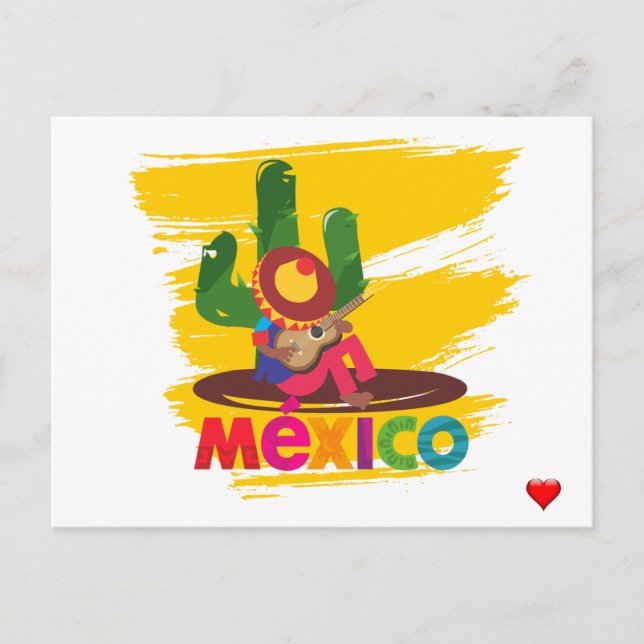 Postal Viva México (Anverso)