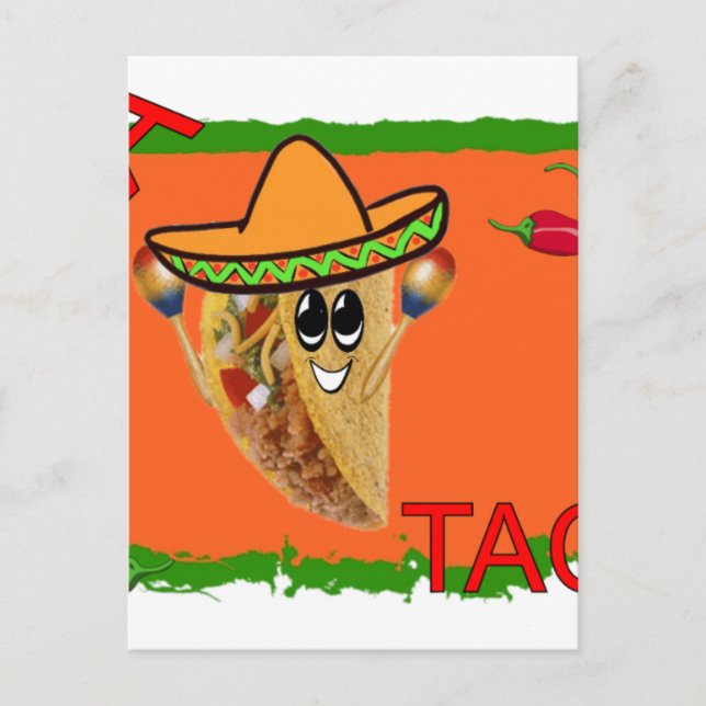 POSTAL VIVA TACO (Anverso)