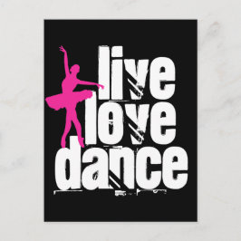 Postal Vive, Ama, Baila Bailarina
