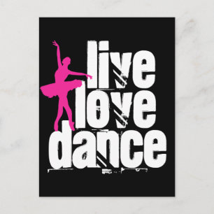 Postal Vive, Ama, Baila Bailarina