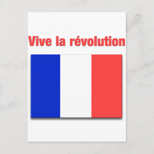 Postal Vive la révolución