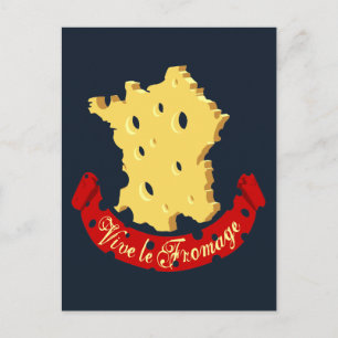 Postal Vive le Fromage
