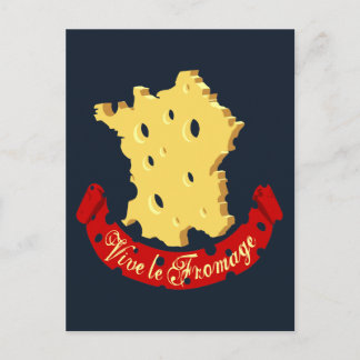 Postal Vive le Fromage