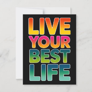Postal Vive tu mejor vida
