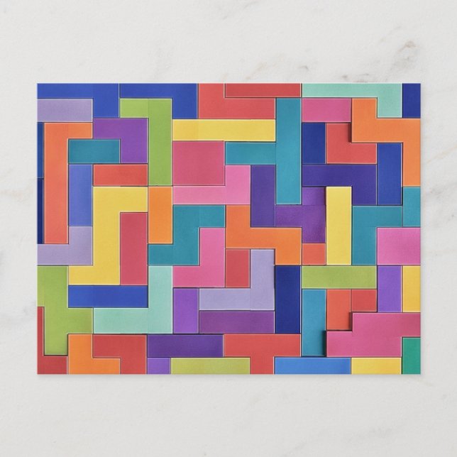 Postal Vivid Grid (Anverso)