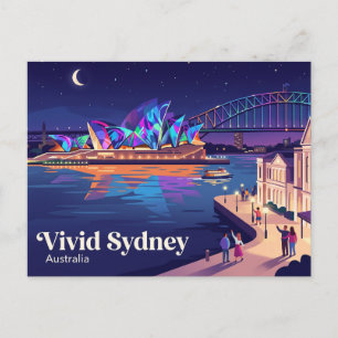 Postal Vivid Sydney Australia