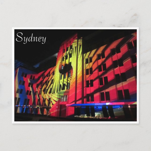 Postal vivid sydney bright mca (Anverso)