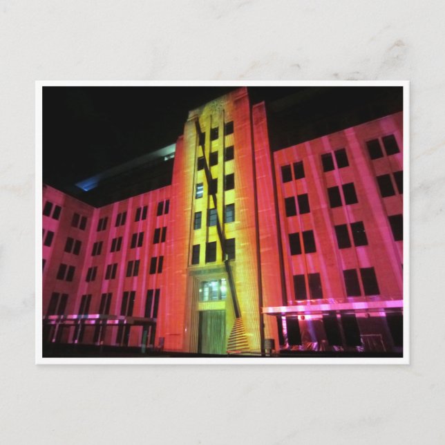Postal vivid sydney mca naranja (Anverso)