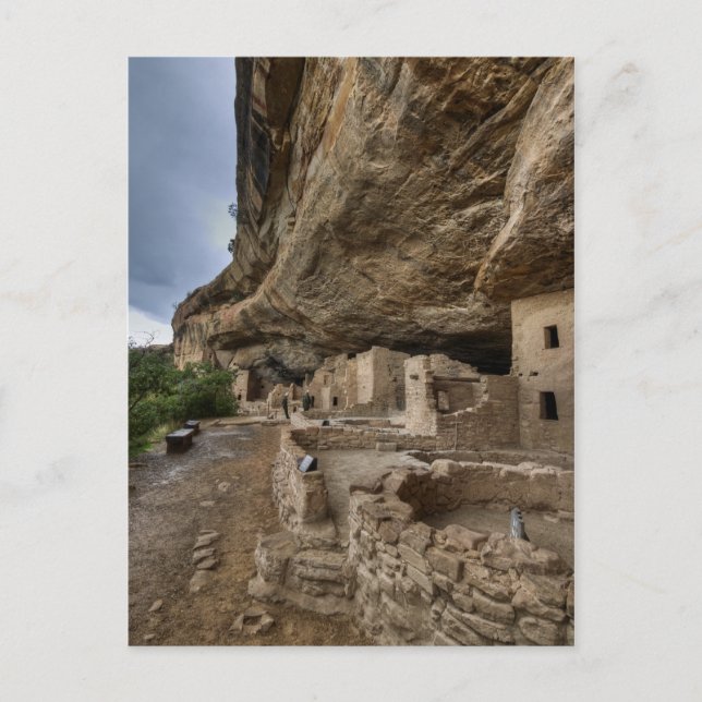 Postal Viviendas de acantilados de Mesa Verde (Anverso)