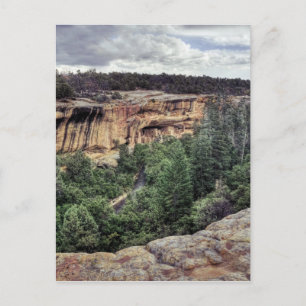 Postal Viviendas de acantilados de Mesa Verde
