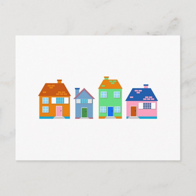 Postal Viviendas residenciales (Anverso)