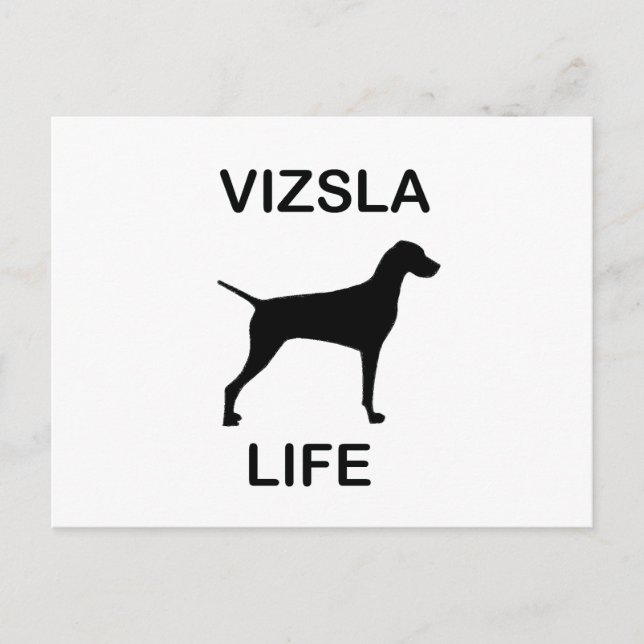 Postal vizsla life (Anverso)