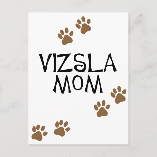 Postal Vizsla Mom (Anverso)