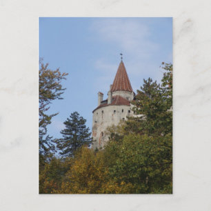 Postal Vlad Dracul, también conocido como Drácula, castil