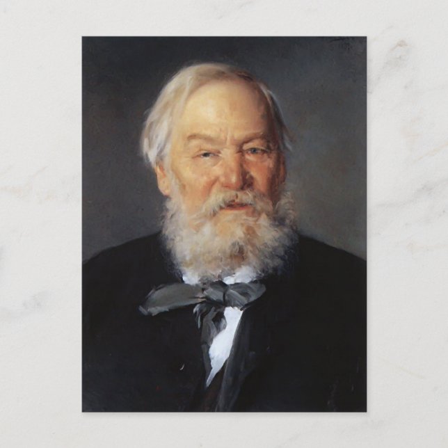 Postal Vladimir Makovsky- Retrato de Alexei Strelkovsky (Anverso)