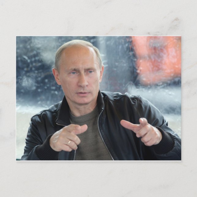 Postal Vladimir Putin (Anverso)