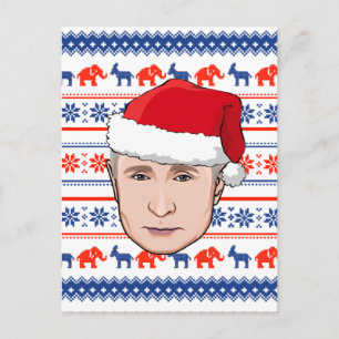 Postal VLADIMIR PUTIN Navidad