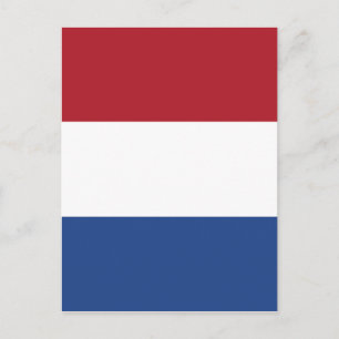 Postal Vlag van Nederland - Bandera de los Países Bajos