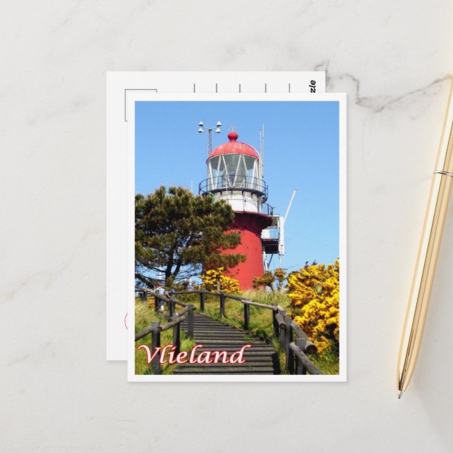 Postal Vlieland - Frisian Islands - Holland - (Anverso/Reverso In Situ)