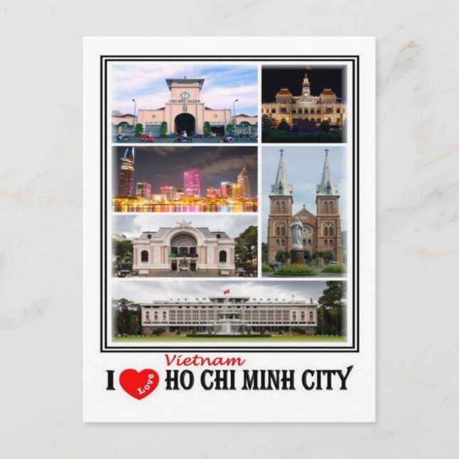 Postal VN Vietnam - Ciudad Ho Chi Minh - (Anverso)