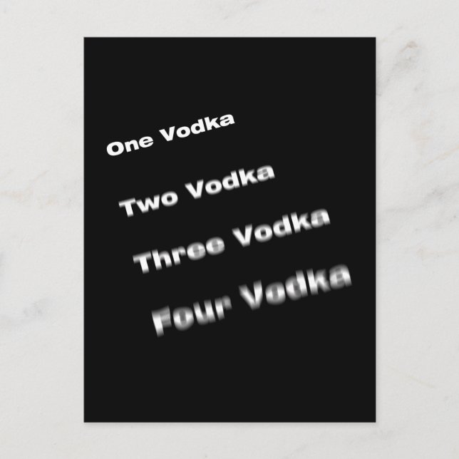 Postal vodka (Anverso)