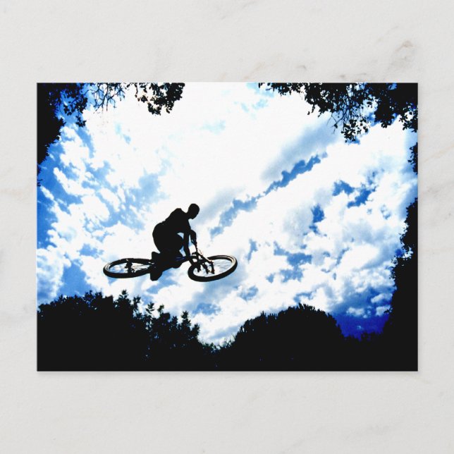 Postal ¡Volando alto! (Anverso)