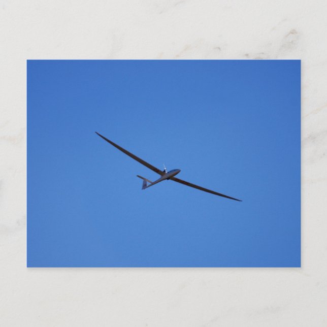 Postal Volando alto en el cielo (Anverso)