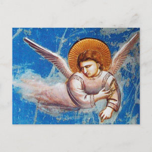 POSTAL VOLANDO ÁNGEL DE VUELO A EGIPTO, PISO