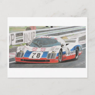 Postal Volando los colores