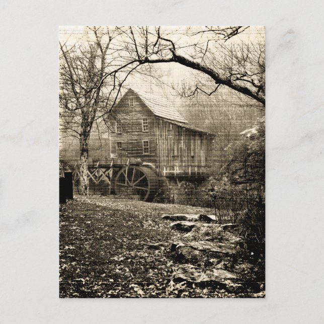 Postal Volante de agua de cosecha (Anverso)