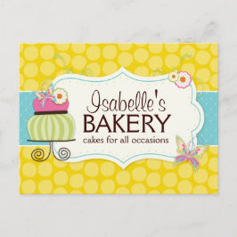 Postal Volante/postal de correspondencia de panadería