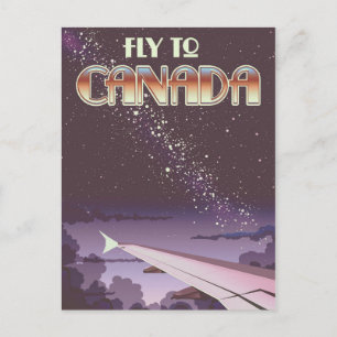 Postal Volar A Canadá