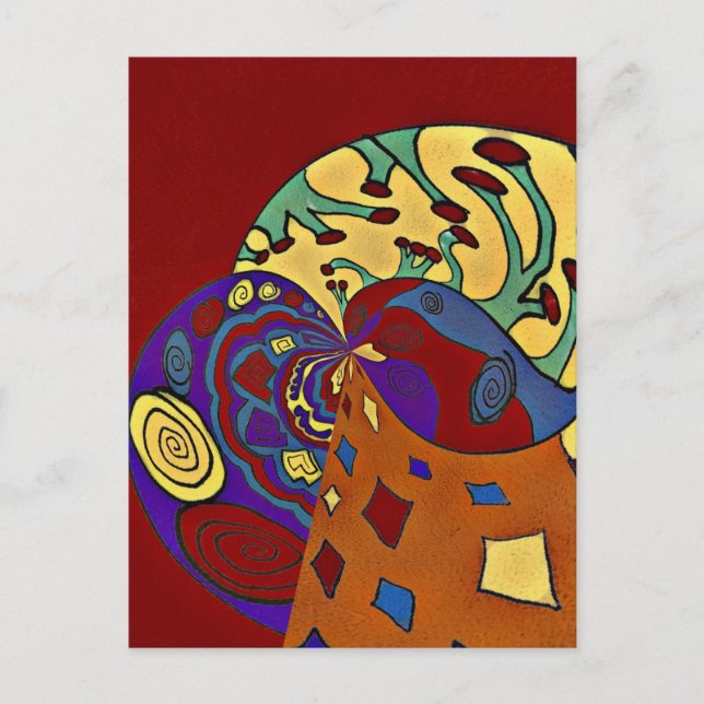 Postal Volar hacia arriba (Anverso)