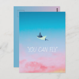 Postal Volar Stingray y el estímulo se ponen bien