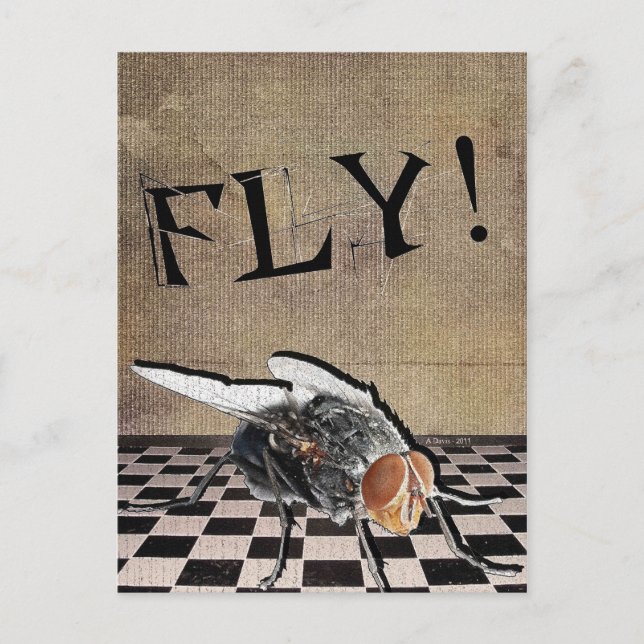 Postal ¡Volar! ¡Volar! ¡Volar! (Anverso)