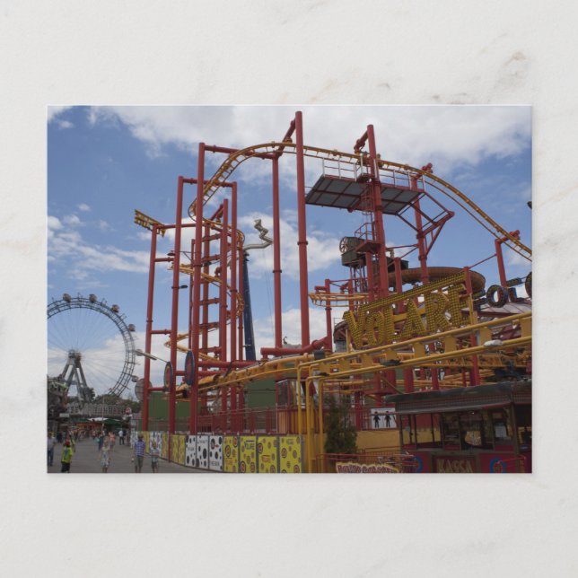 Postal Volare Im Prater Wien (Anverso)