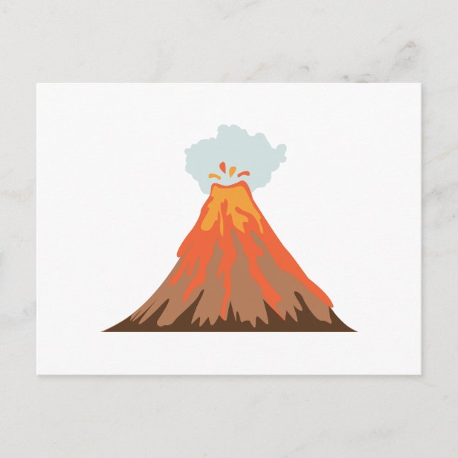 Postal Volcán (Anverso)