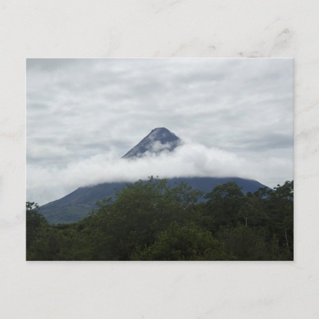 Postal Volcán Arenal (Anverso)