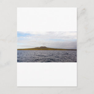 Postal Volcán de la isla Rangitoto