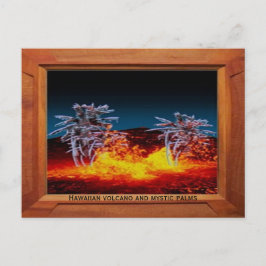 Postal Volcán hawaiano