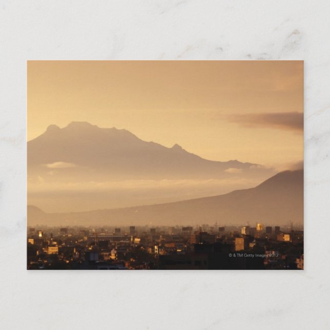Postal Volcán Ixtaccihuatl (Anverso)