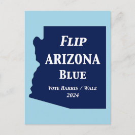 Postal Volcar Arizona azul en 2024