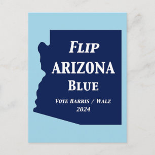 Postal Volcar Arizona azul en 2024