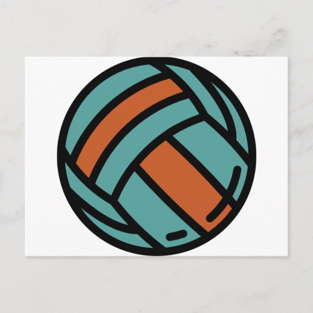 Postal voleibol (Anverso)