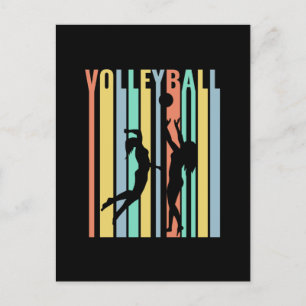 Postal Voleibol Beachvoleibol Retro