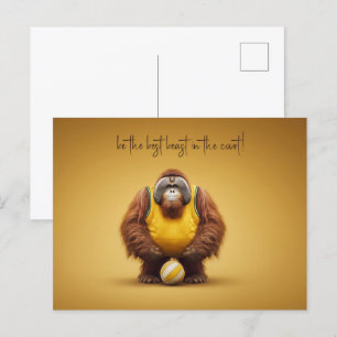 Postal Voleibol de Orangutan