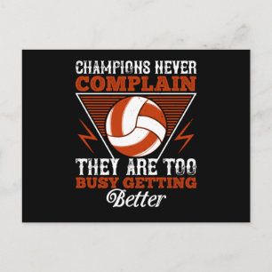 Postal Voleibol - los campeones nunca se quejan