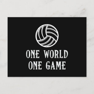 Postal Voleibol One World One Game Voleibol