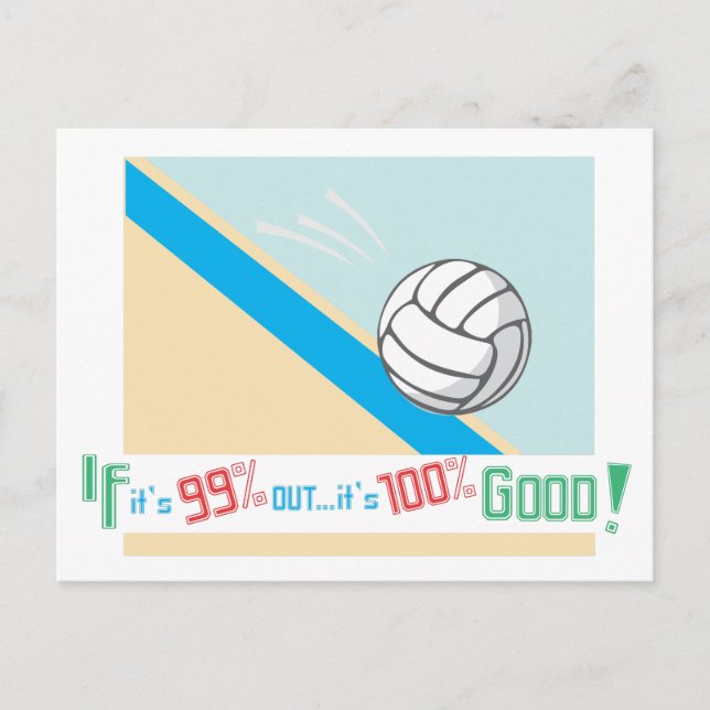 Postal Voleibol... ¡Reglas! (Anverso)