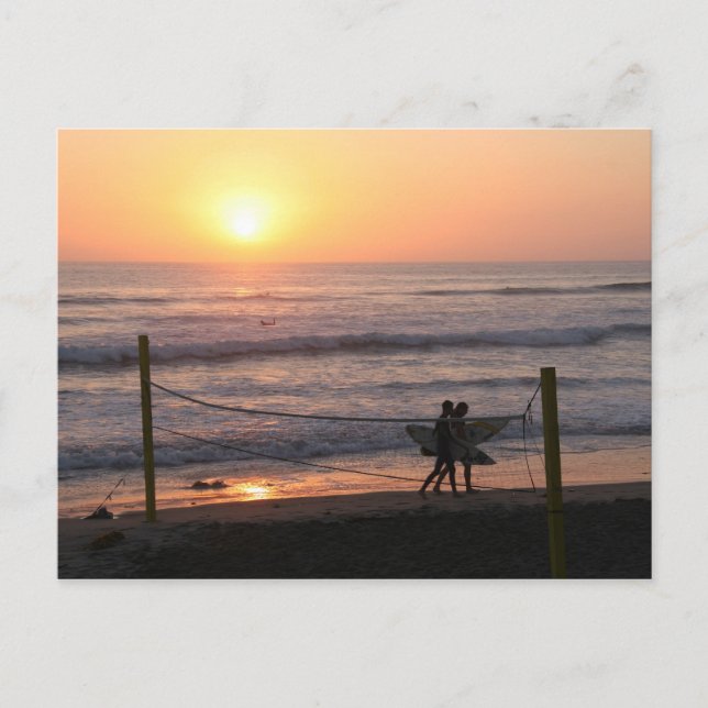 Postal Voleibol y Surf Sol (Anverso)